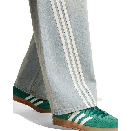 pantalón vaquero de adidas azul claro ancho