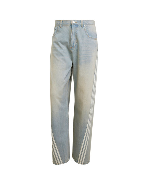 pantalón vaquero de adidas azul claro ancho