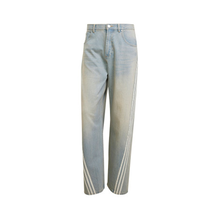 pantalón vaquero de adidas azul claro ancho