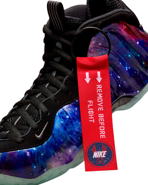 zapatillas nike air foamposite one "galaxy" de hombre