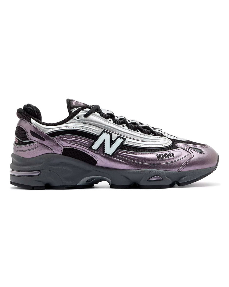 zapatillas new balance 1000 x eladio carrion en color morado metalizado