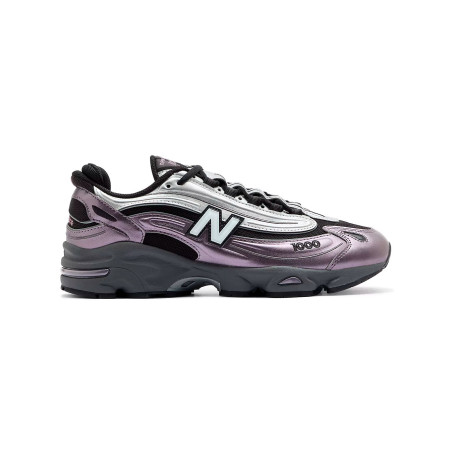 zapatillas new balance 1000 x eladio carrion en color morado metalizado