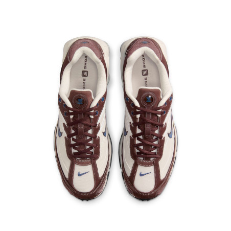 zapatillas nike shox ride 2 color marron y crema