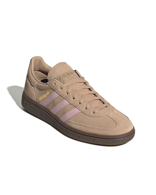 zapatillas adidas handball spezial marrón y rosa