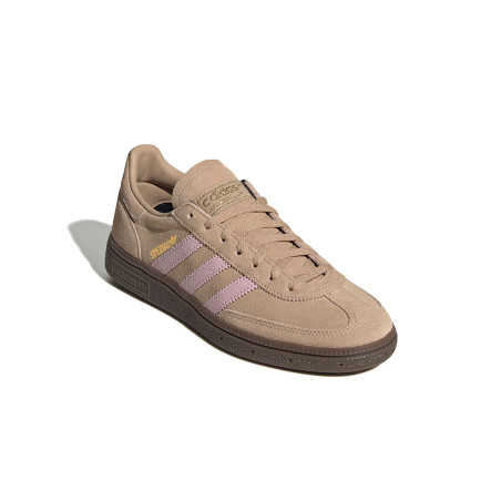 zapatillas adidas handball spezial marrón y rosa