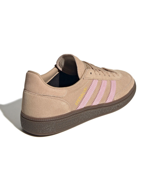 zapatillas adidas handball spezial marrón y rosa