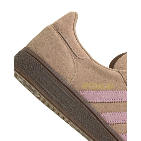 zapatillas adidas handball spezial marrón y rosa