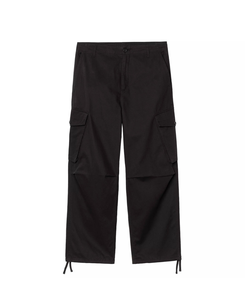 pantalon ancho negro de carhartt wip