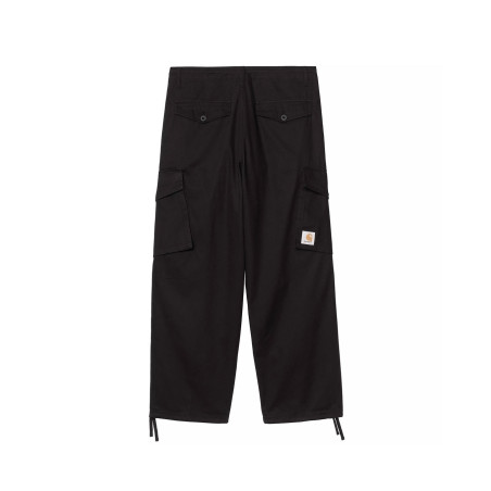 pantalon ancho negro de carhartt wip