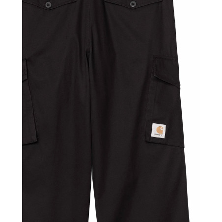 pantalon ancho negro de carhartt wip