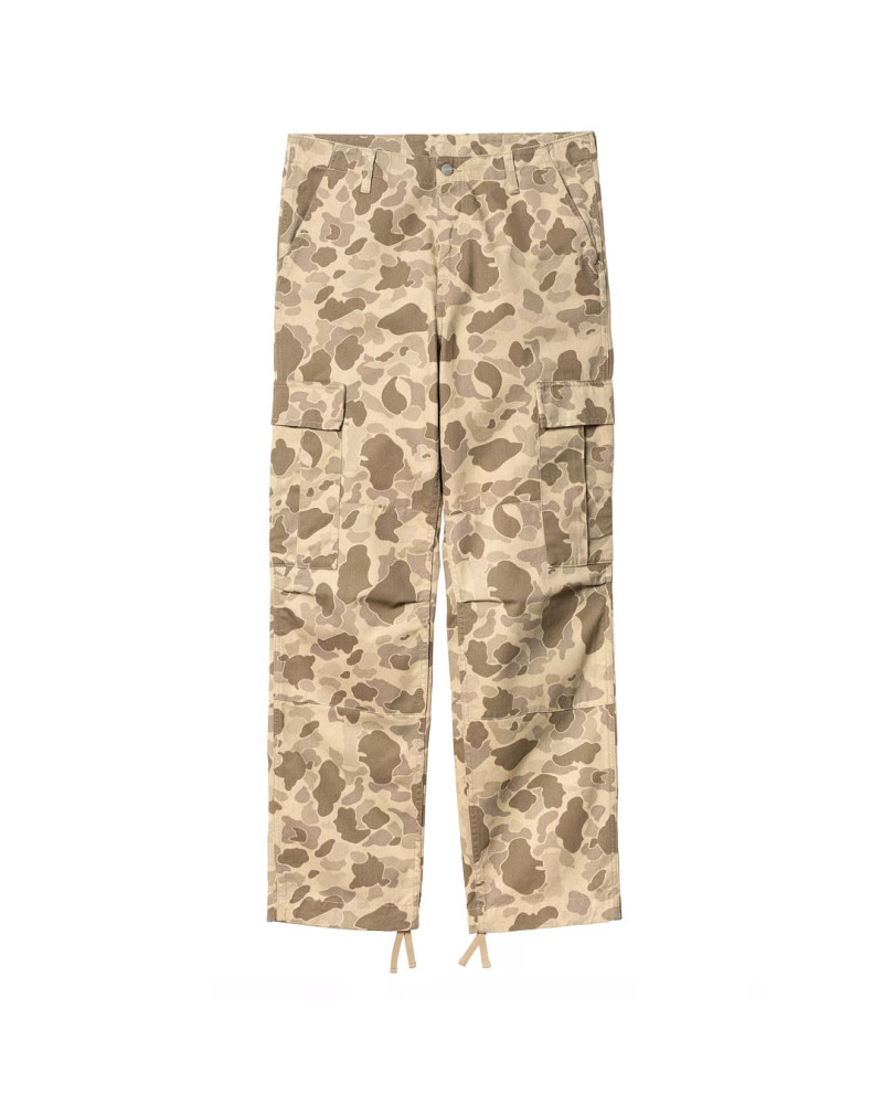 pantalon cargo carhartt wip de camuflaje