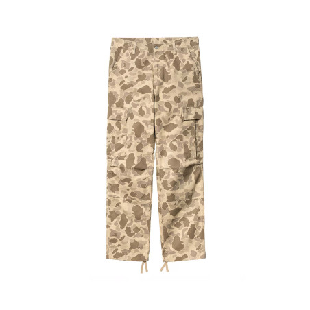 pantalon cargo carhartt wip de camuflaje