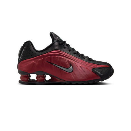 zapatillas nike shox r4 burdeos de mujer