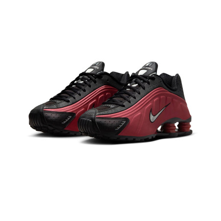 zapatillas nike shox r4 burdeos de mujer