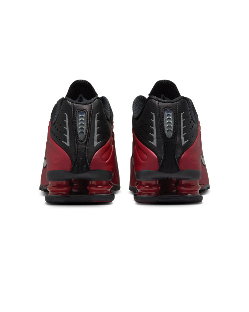 zapatillas nike shox r4 burdeos de mujer