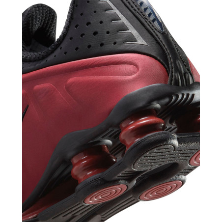 zapatillas nike shox r4 burdeos de mujer