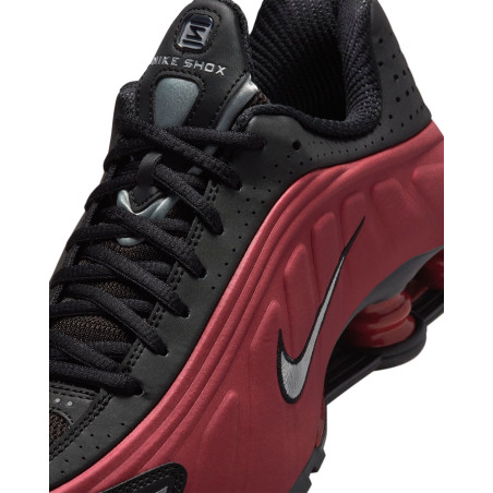 zapatillas nike shox r4 burdeos de mujer