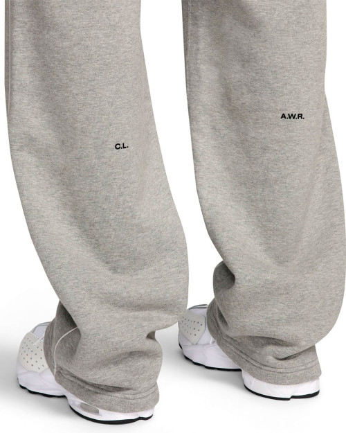 nike x nocta drake pantalón de chándal gris ancho