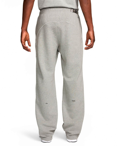 nike x nocta drake pantalón de chándal gris ancho