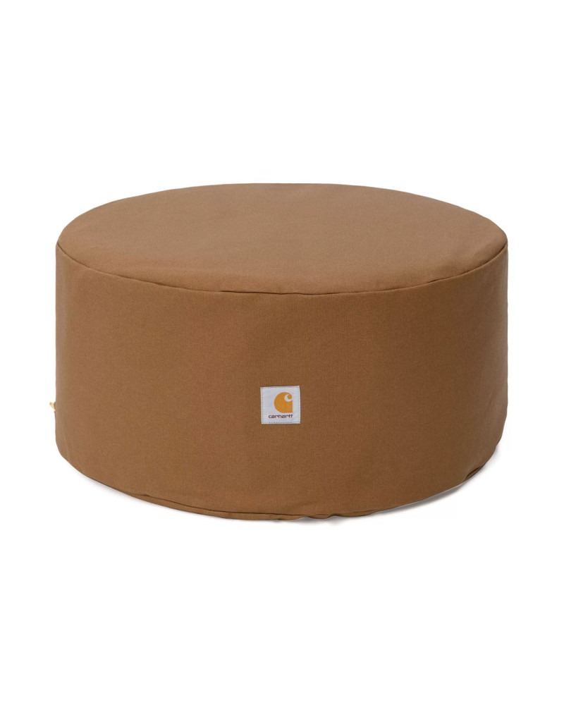 pouf carhartt wip canvas en marrón