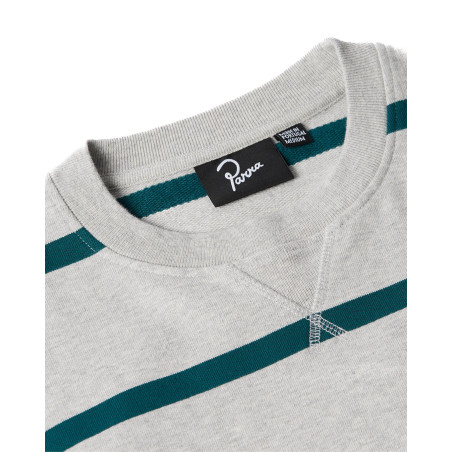 jersey de rayas Parra Pristine Striper gris y verde