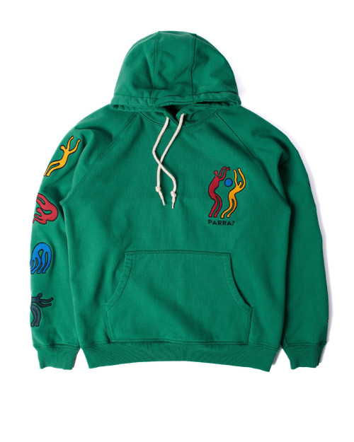 sudadera con capucha de Parra La Chambre Nuit color verde