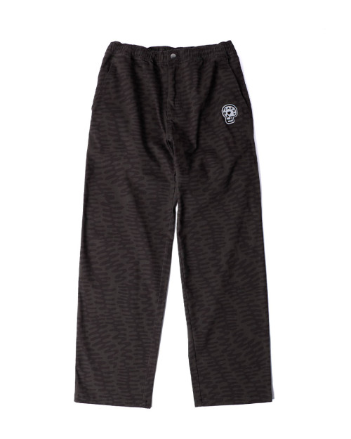 PARRA STITCHED SKULL PANTS