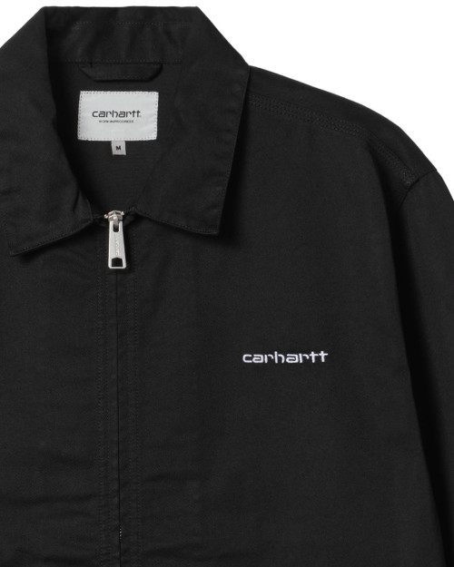 chaqueta carhartt wip module script en color negro