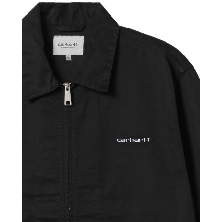 chaqueta carhartt wip module script en color negro