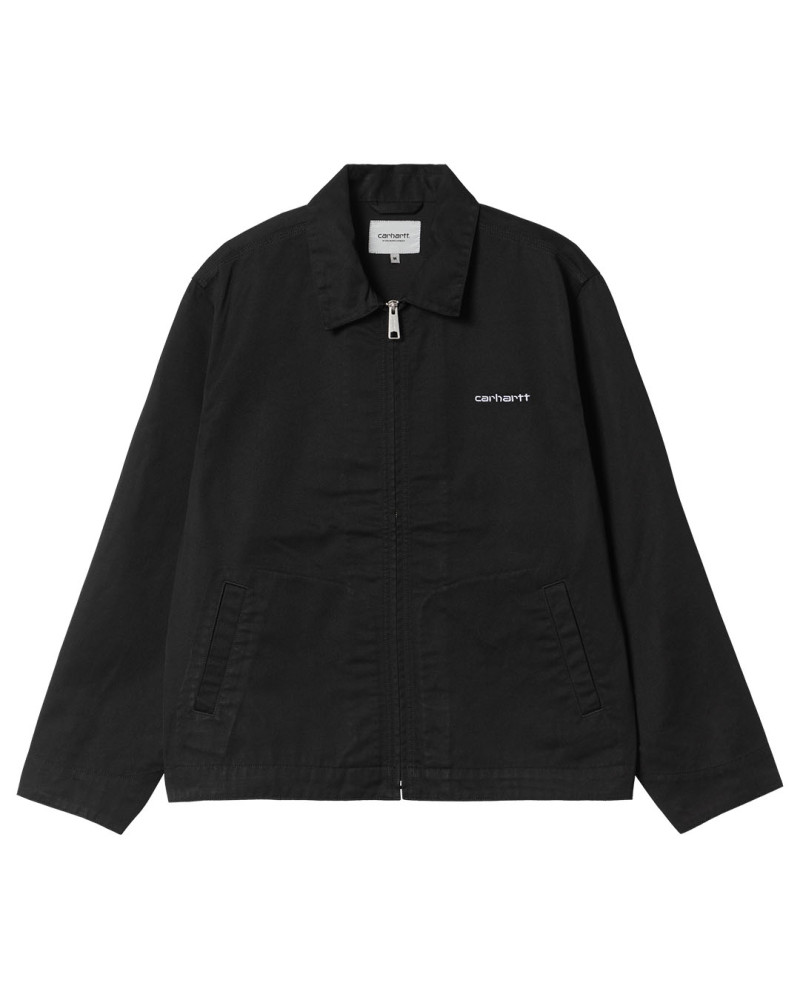 chaqueta carhartt wip module script en color negro