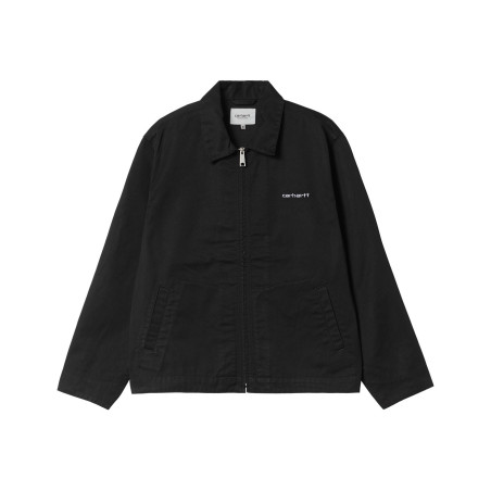 chaqueta carhartt wip module script en color negro