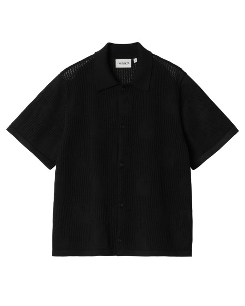 polo de punto carhartt wip de mujer color negro