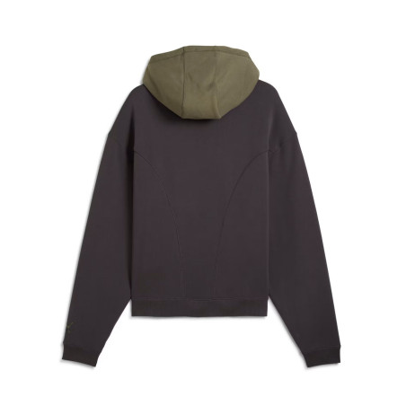 sudadera con capucha puma x kidsuper verde y gris