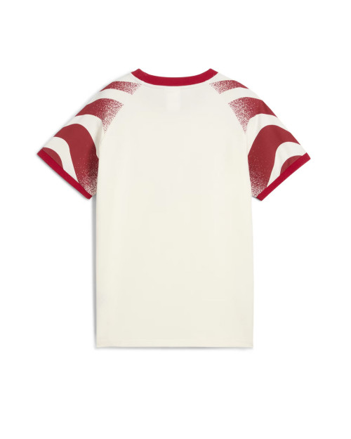 camiseta puma x kidsuper crema y rojo