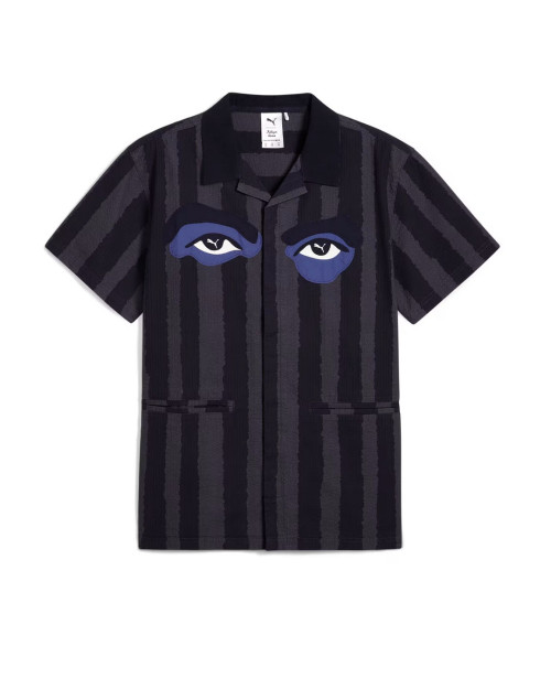 camisa puma x kidsuper ojos azul marino