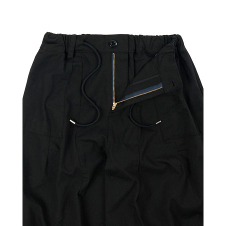 pantalones twill balloon FrizmWORKS color negro