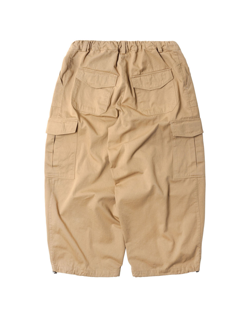 【ANGLAN】24FW★ [AG] Twill Cargo Balloon Pants Buy online FRIZMWORKS TWILL CARGO BALLOON PANTS - Nigra