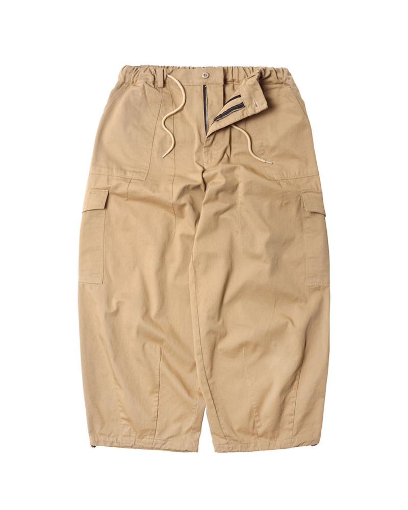 pantalones twill cargo balloon FrizmWORKS color beige