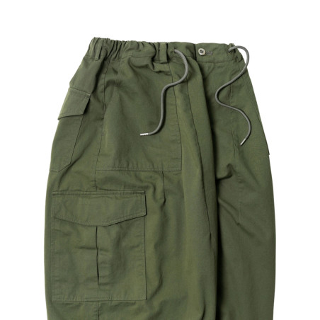 pantalones twill cargo balloon FrizmWORKS color oliva