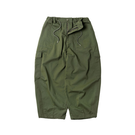 pantalones twill cargo balloon FrizmWORKS color oliva