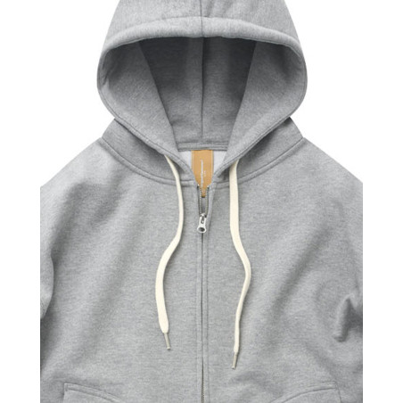 sudadera heavyweight con capucha frizmworks color gris