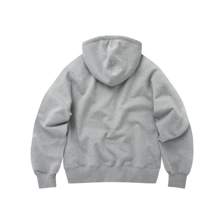 sudadera heavyweight con capucha frizmworks color gris