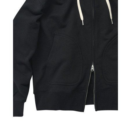 sudadera heavyweight con capucha frizmworks color negro