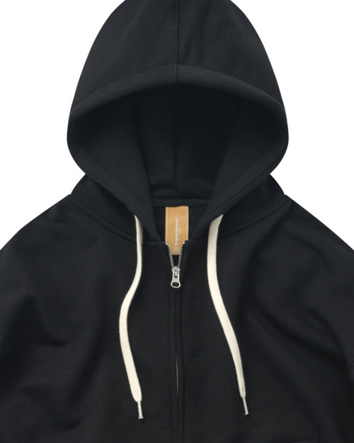 sudadera heavyweight con capucha frizmworks color negro