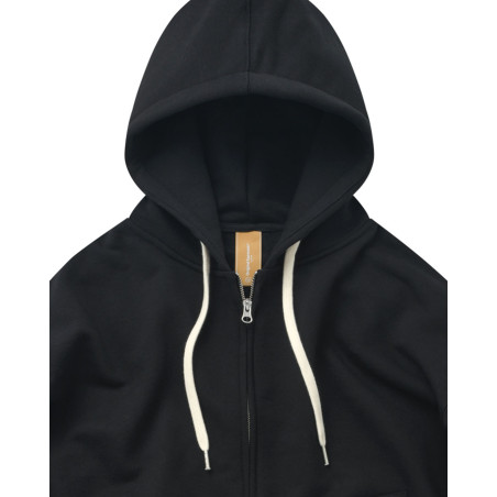 sudadera heavyweight con capucha frizmworks color negro