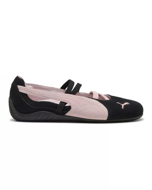 zapatillas puma ballet negras y rosas