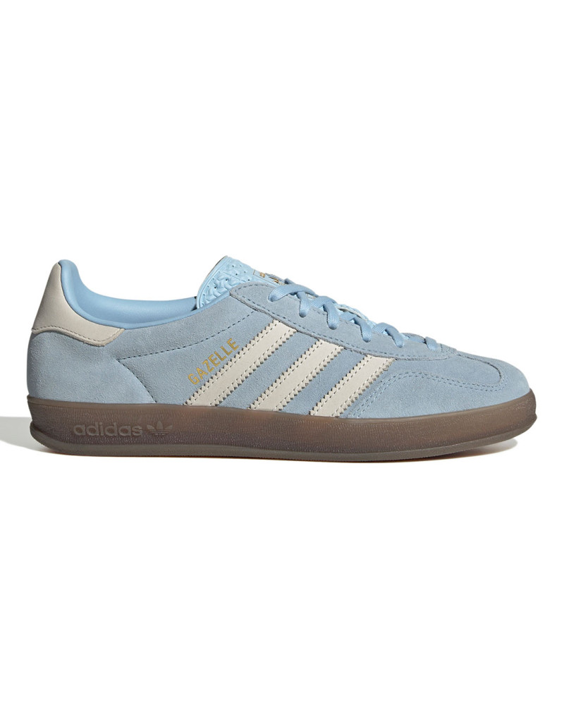 zapatillas adidas gazelle para mujer color azul cielo