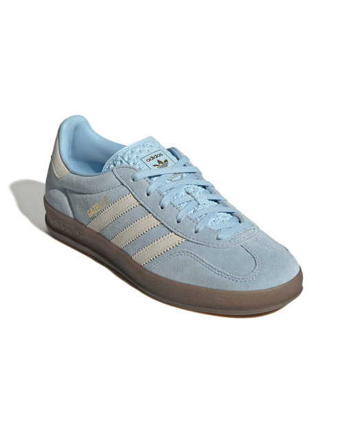 zapatillas adidas gazelle para mujer color azul cielo