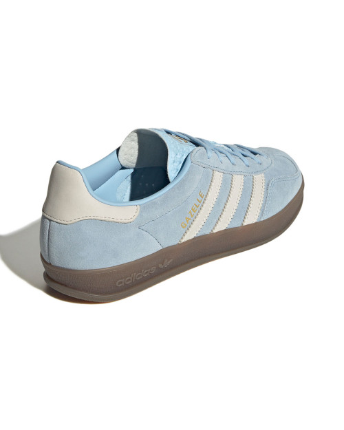 zapatillas adidas gazelle para mujer color azul cielo