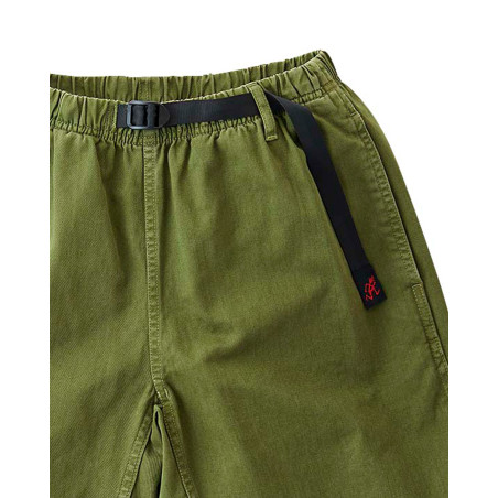 pantalon corto gramicci g-short color verde oliva